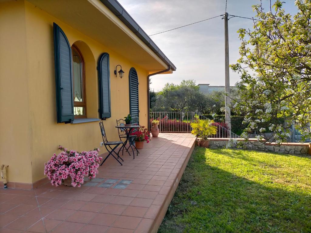 Zahrada ubytování CASA ELGA