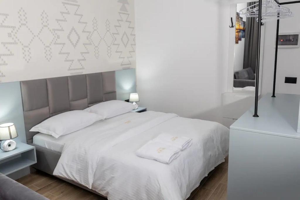 Postel nebo postele na pokoji v ubytování Sublime Bnb