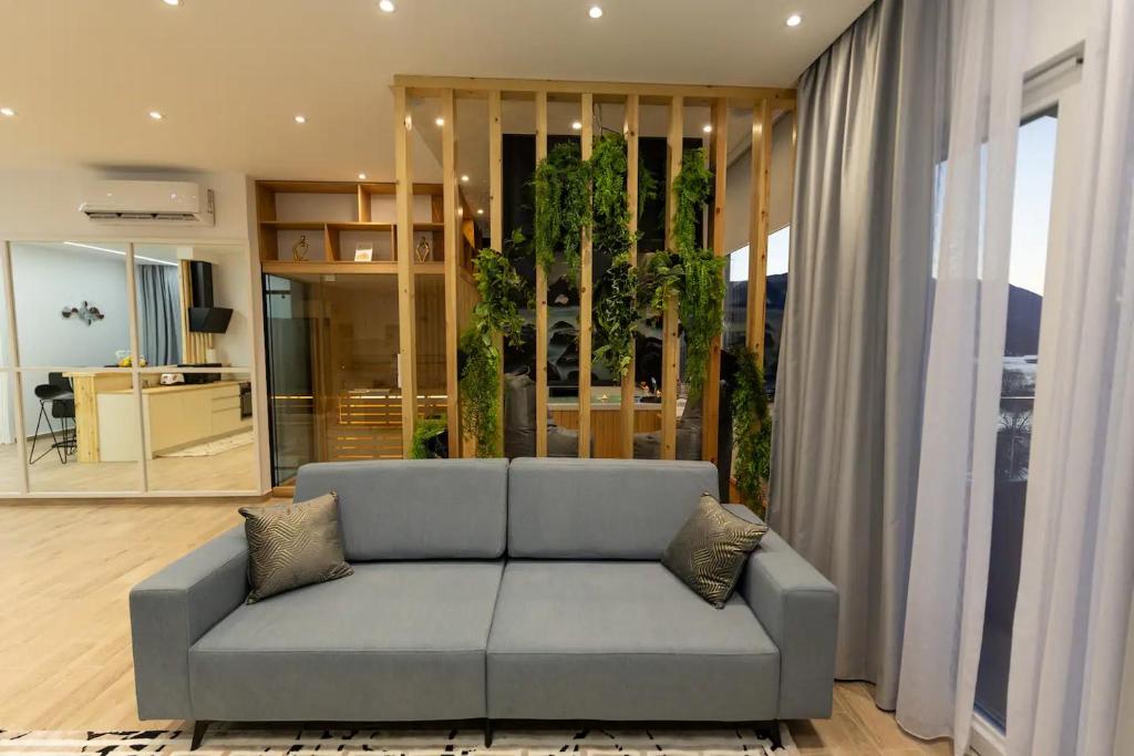 Posezení v ubytování Sublime Bnb