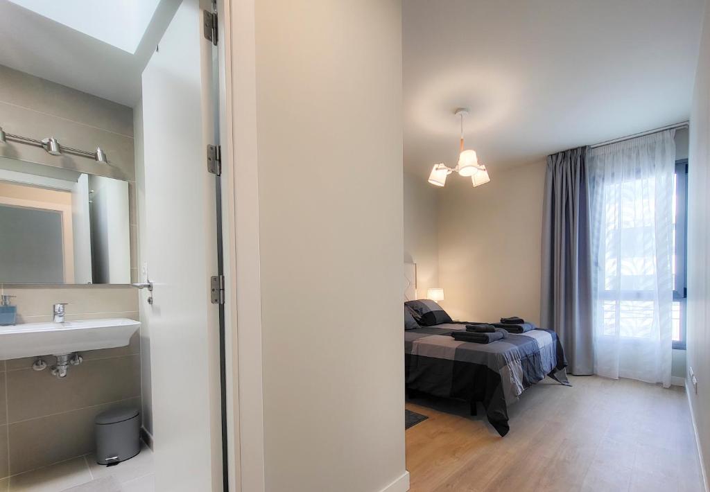 Letto o letti in una camera di Sweet home Abades