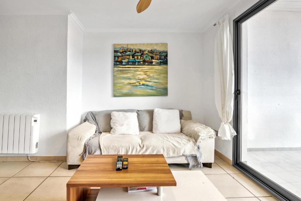 Posezení v ubytování Apartamento Luisa