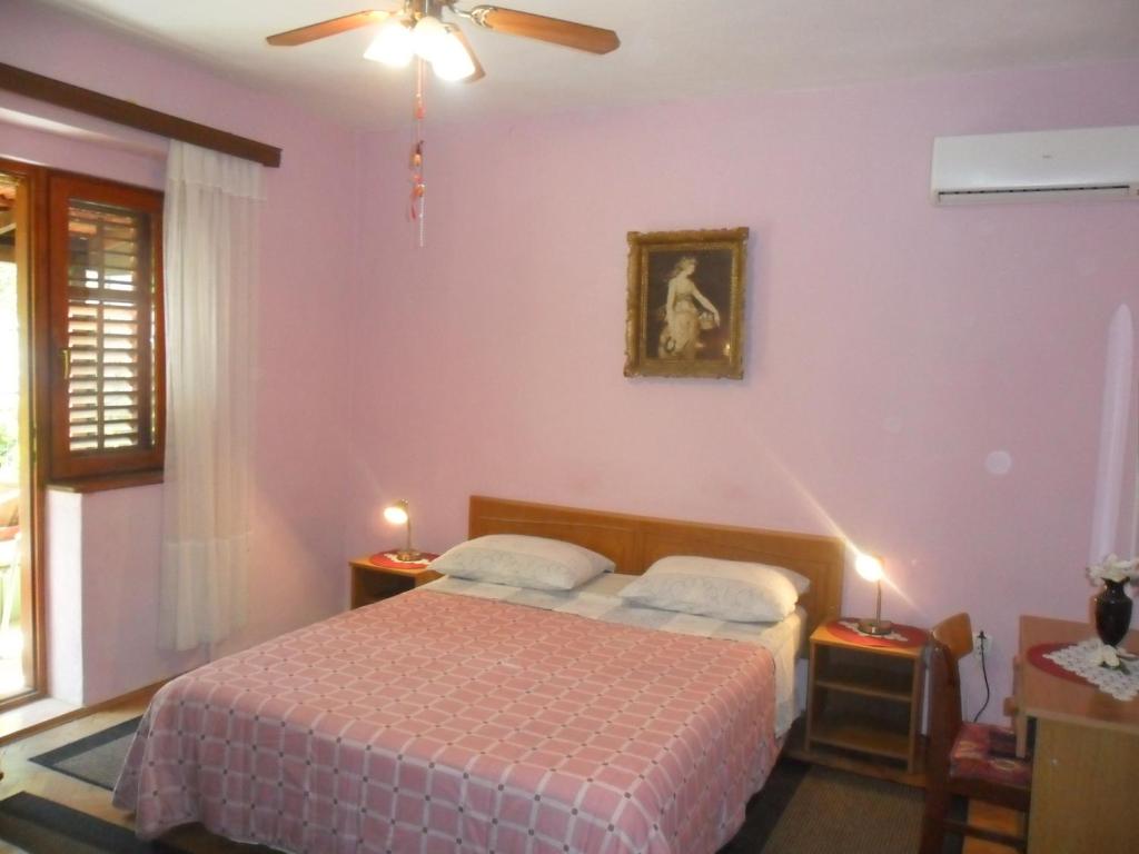 Postel nebo postele na pokoji v ubytování Apartmani Yucca