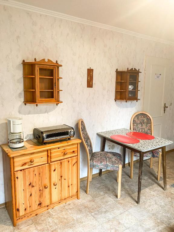 Kuchyň nebo kuchyňský kout v ubytování Hotel Garni Silvana