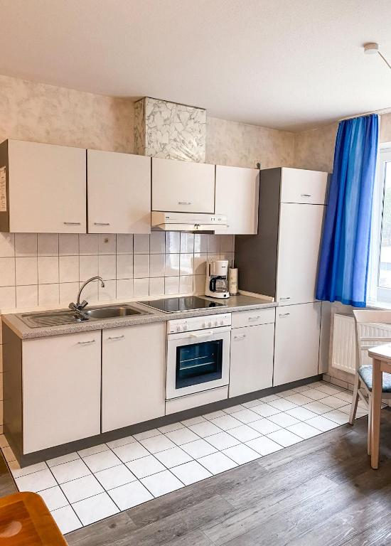 Kuchyň nebo kuchyňský kout v ubytování Hotel Garni Silvana