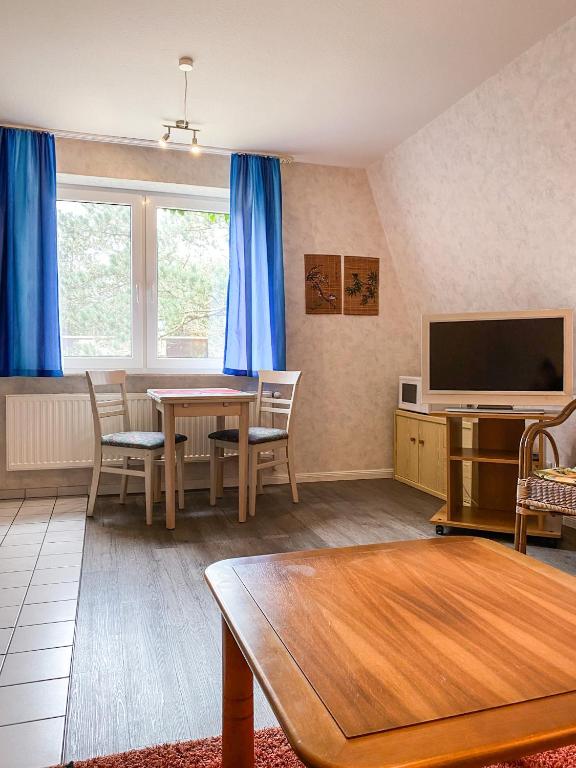 TV a/nebo společenská místnost v ubytování Hotel Garni Silvana