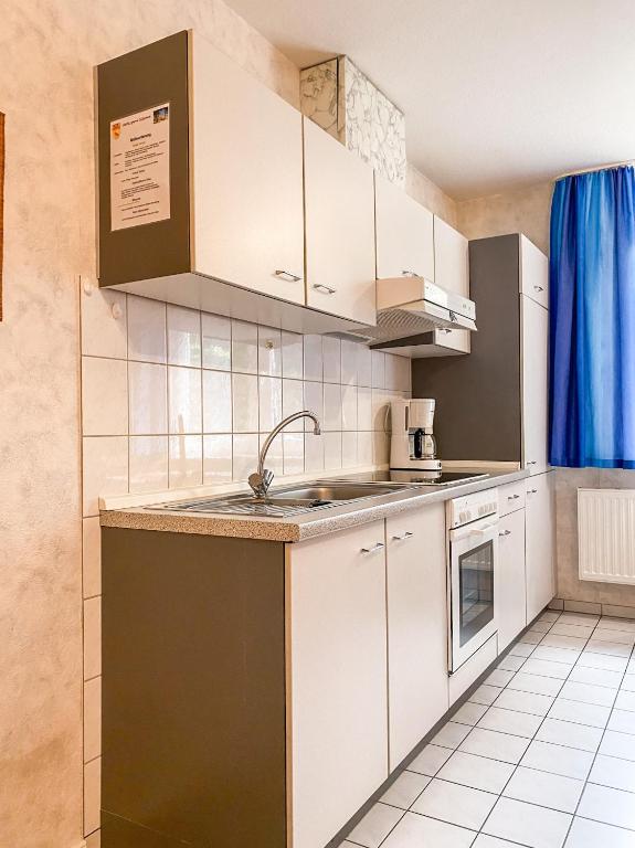 Kuchyň nebo kuchyňský kout v ubytování Hotel Garni Silvana