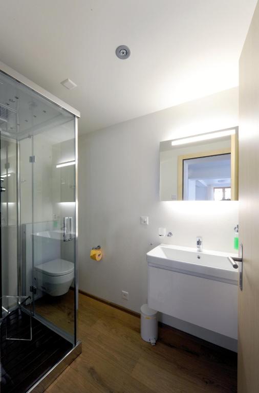 Koupelna v ubytování Hotel Sternen