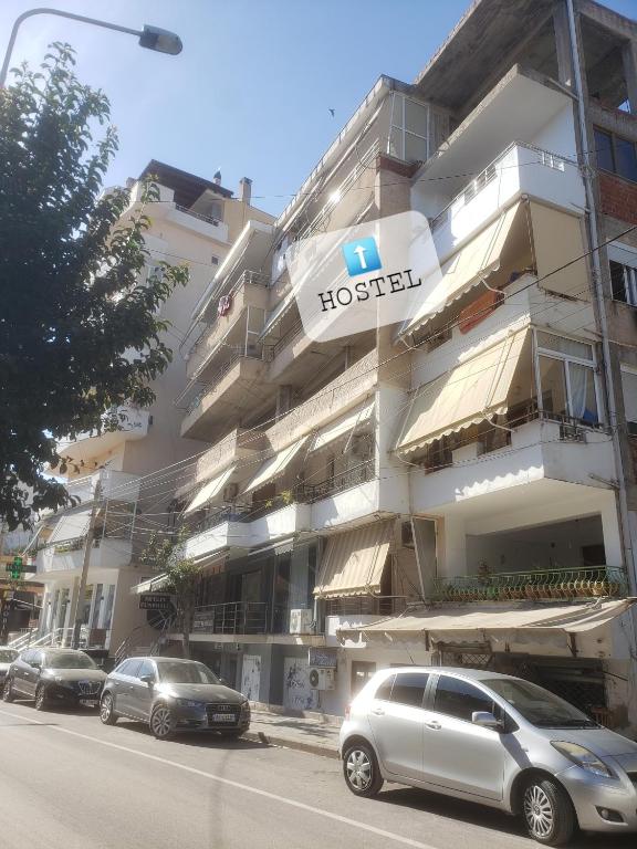 Budova, kde se hostel nachází