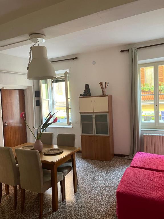 Kuchyň nebo kuchyňský kout v ubytování Bilocale Inzani