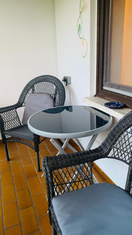 Posezení v ubytování Ferienzimmer - Mespelbrunn