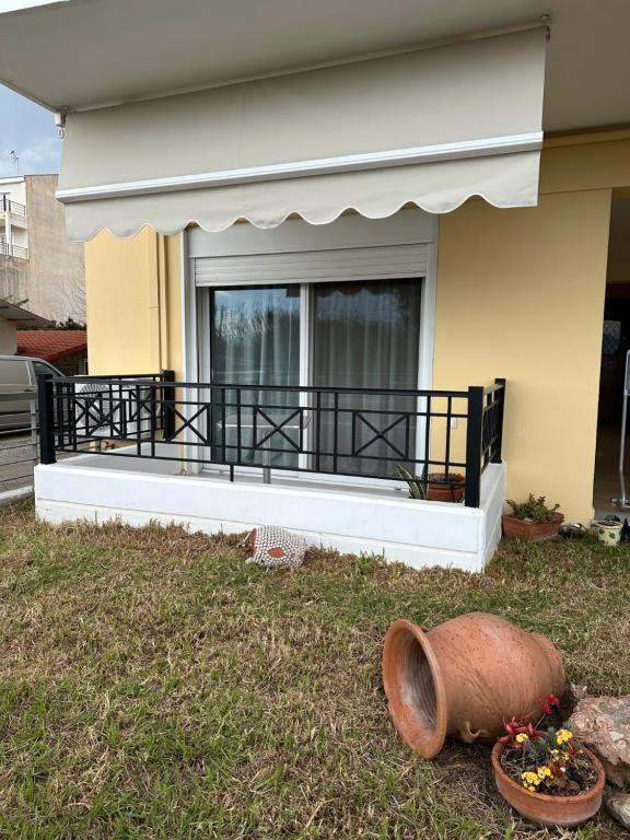Balkon oz. terasa v nastanitvi R Apartment