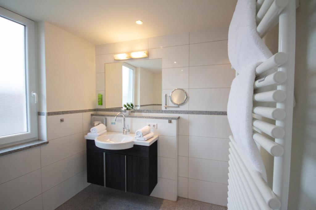 Koupelna v ubytování Hotel Lipprandt