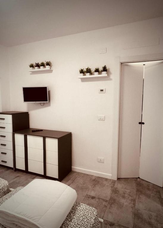 TV a/nebo společenská místnost v ubytování Maison Du Pic - Rho Fiera