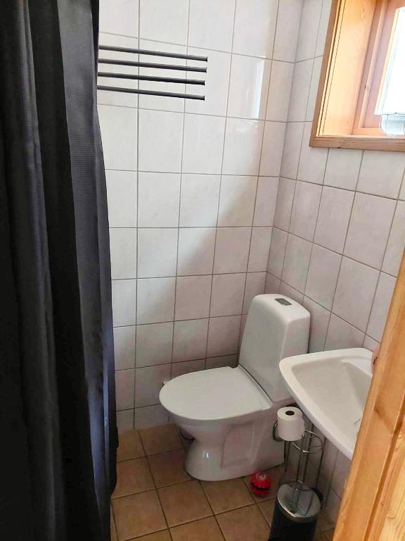 Koupelna v ubytování Lya med utsikt
