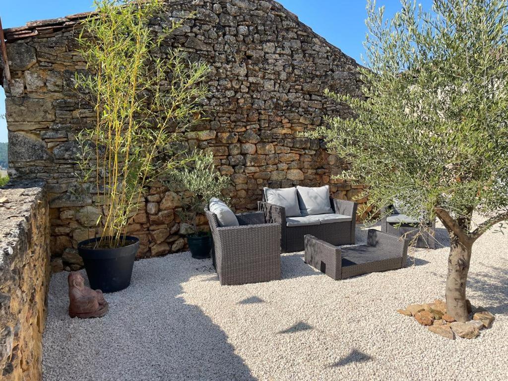 Area soggiorno di Beautiful two bedroomed gite