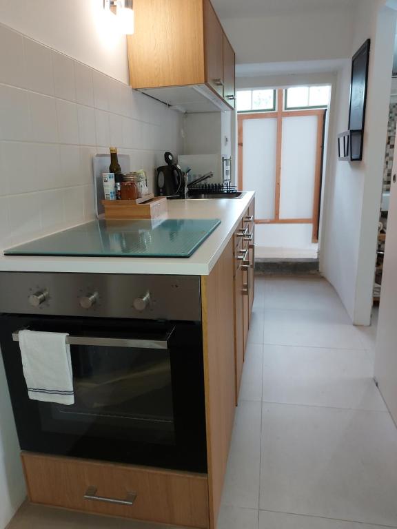 A kitchen or kitchenette at Haus Catull
