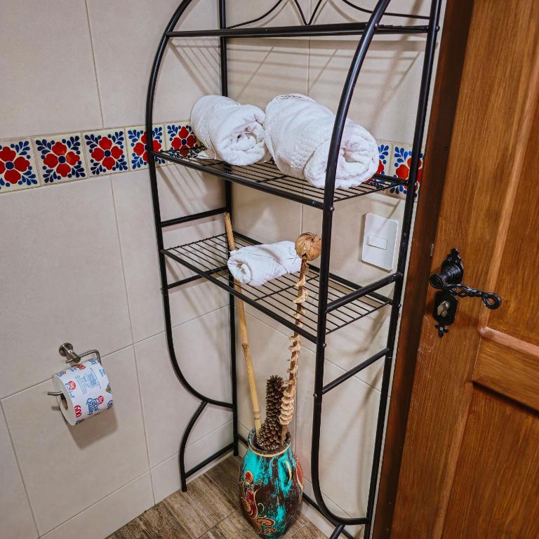 Koupelna v ubytování BACANA CABAÑAS DE ALQUILER