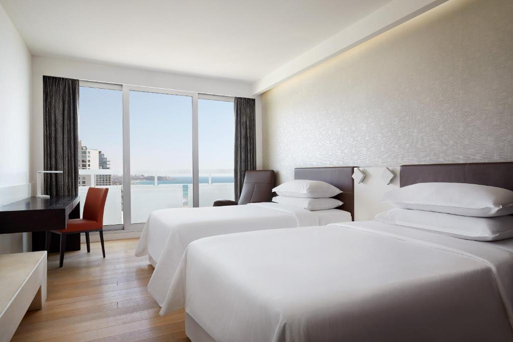 Sheraton Grand Tel Aviv - Quarto Twin Premium Com Vista Mar - Piso Médio