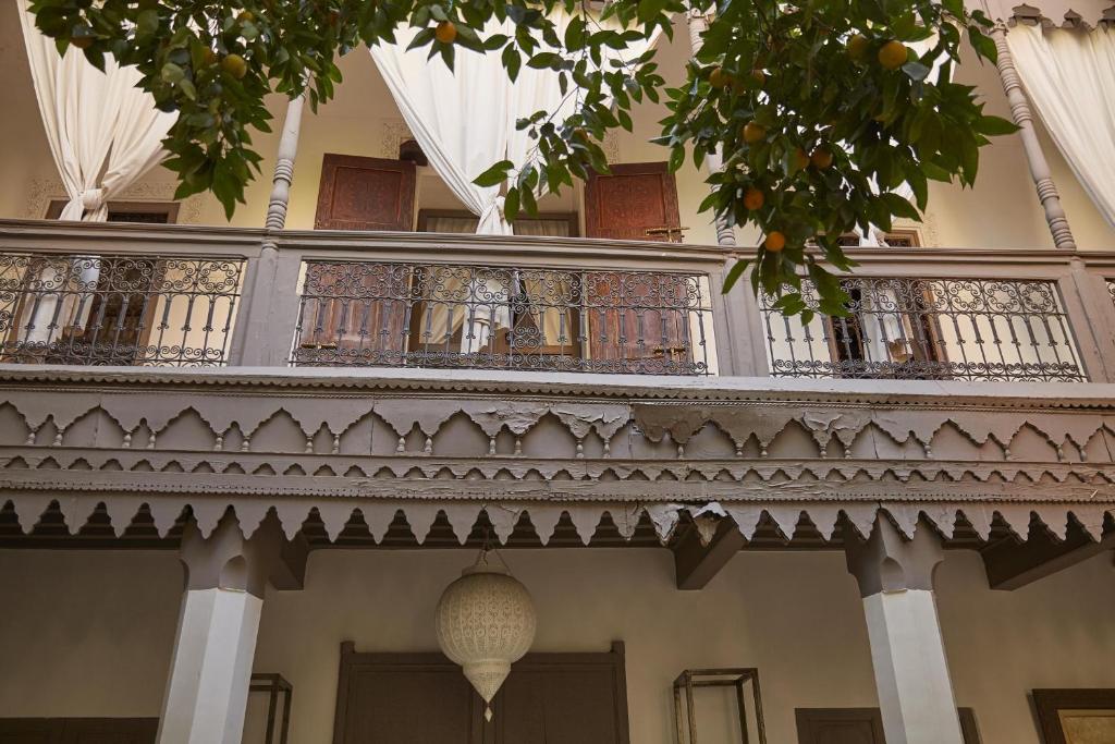 Balkón nebo terasa v ubytování Riad Les Jardins d'Henia