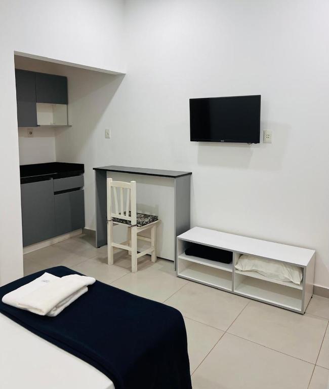 TV a/nebo společenská místnost v ubytování Casa de Mia