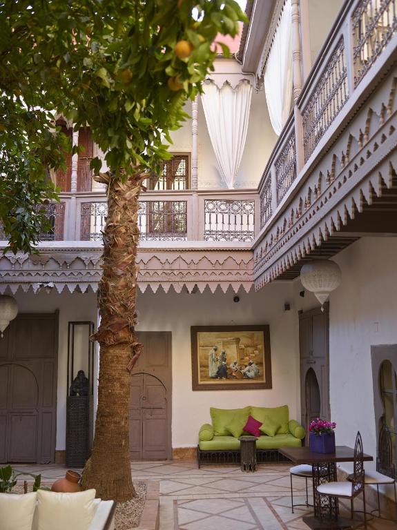 Balkón nebo terasa v ubytování Riad Les Jardins d'Henia
