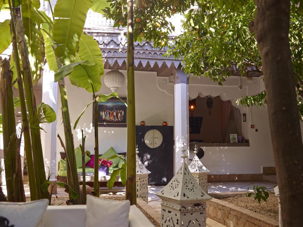 Zahrada ubytování Riad Les Jardins d'Henia