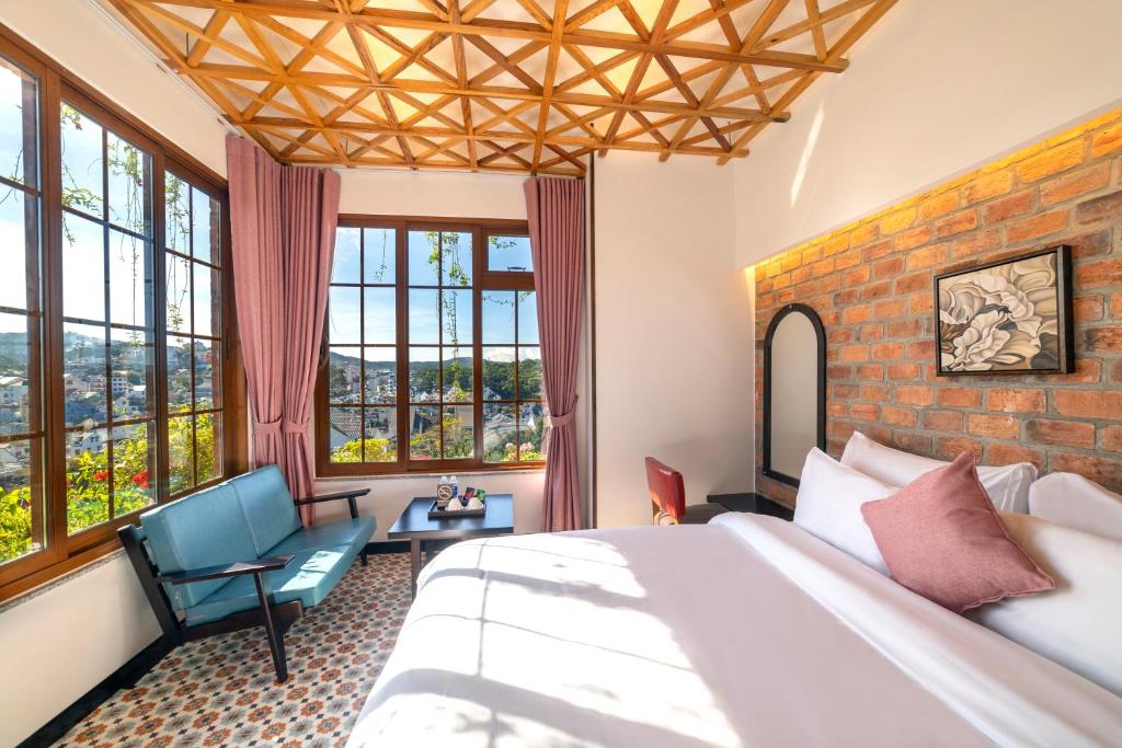 Brick House Dalat Hotel - شقة من غرفتي نوم