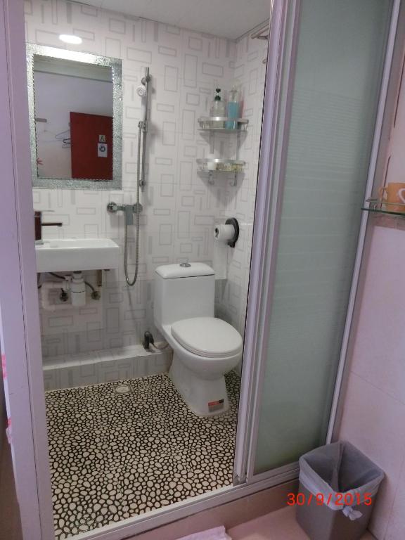 Vannituba majutusasutuses Li Cheng Guesthouse