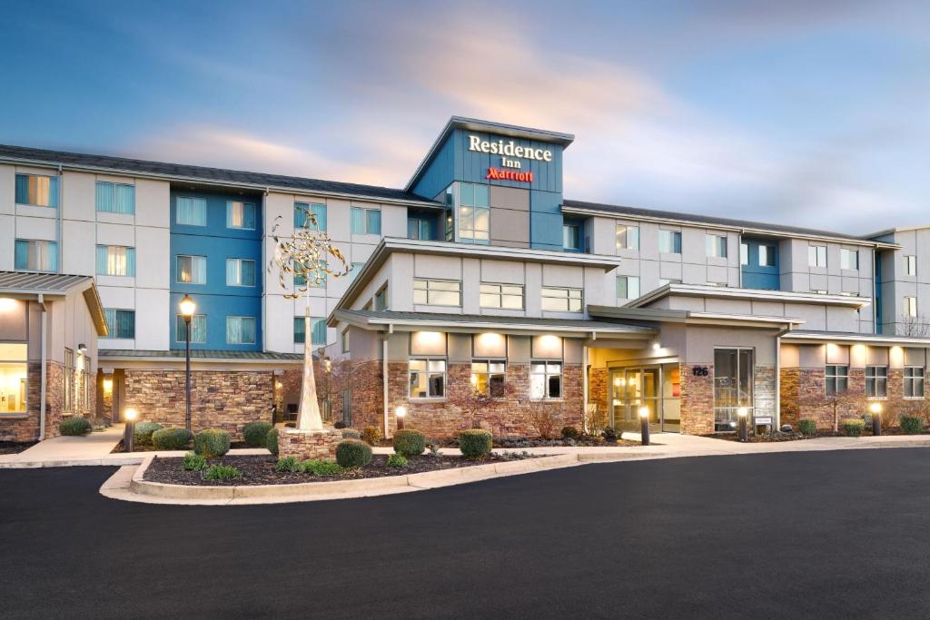 a rendering of the exterior of a hotel at Residence Inn Jackson in Jackson