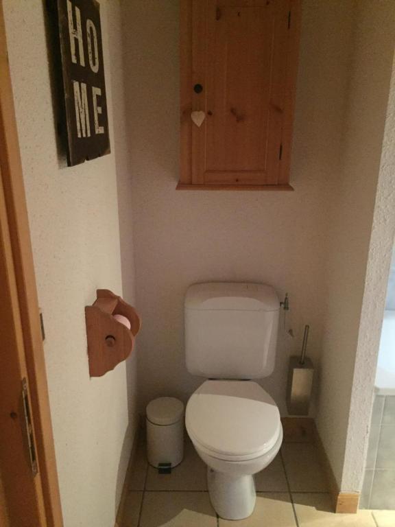 Koupelna v ubytování Joli chalet aux Carroz d’Araches