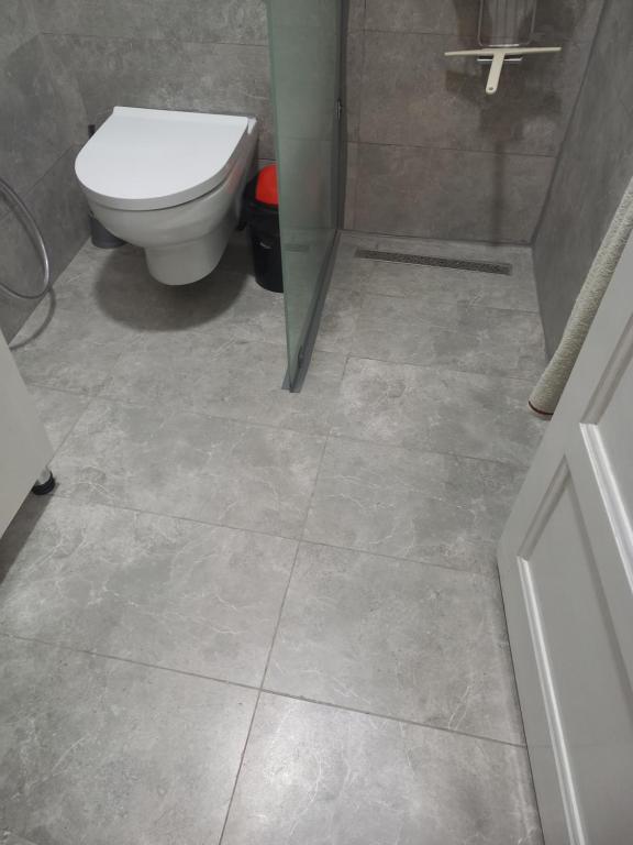 Koupelna v ubytování Appartement Beatrice Tantana #direkt am Meer#