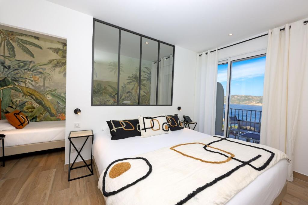 Le Saint Erasme, Hotel Eco Friendly - Camera Tripla Panoramica Con Balcone E Vista Mare