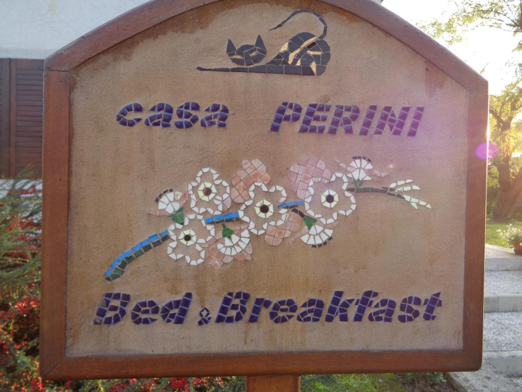 B&B Casa Perini tanúsítványa, márkajelzése vagy díja