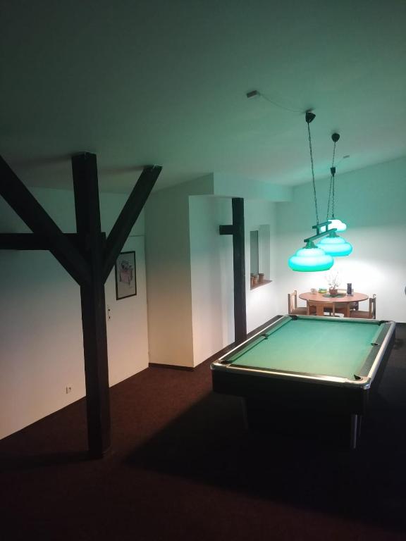 Biliár nebo kulečník v ubytování Hotel Albert - RETRO