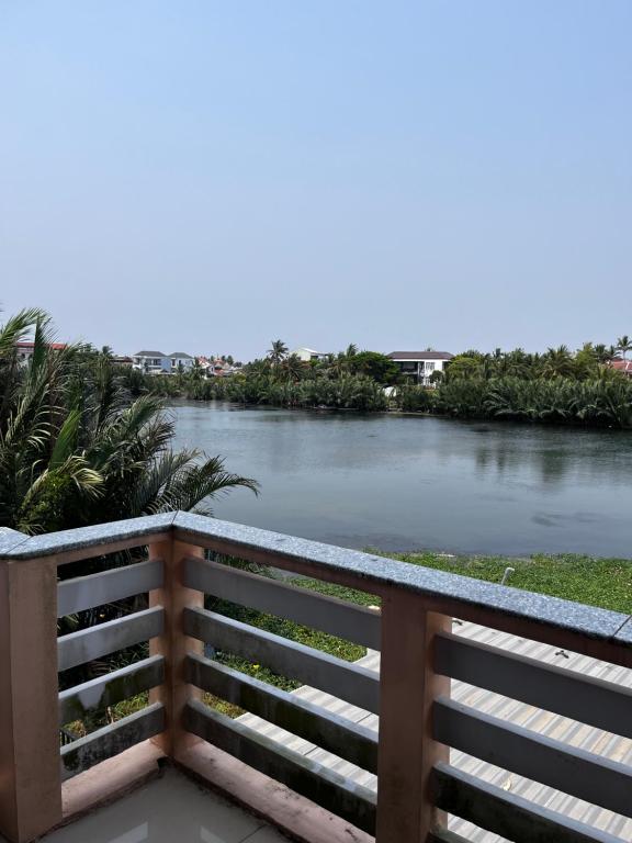 a view of a river from a bridge at Lakeside Homestay in Hoi An