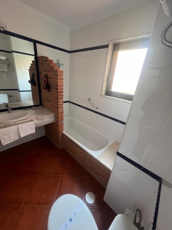 Koupelna v ubytování Hotel Gavitu