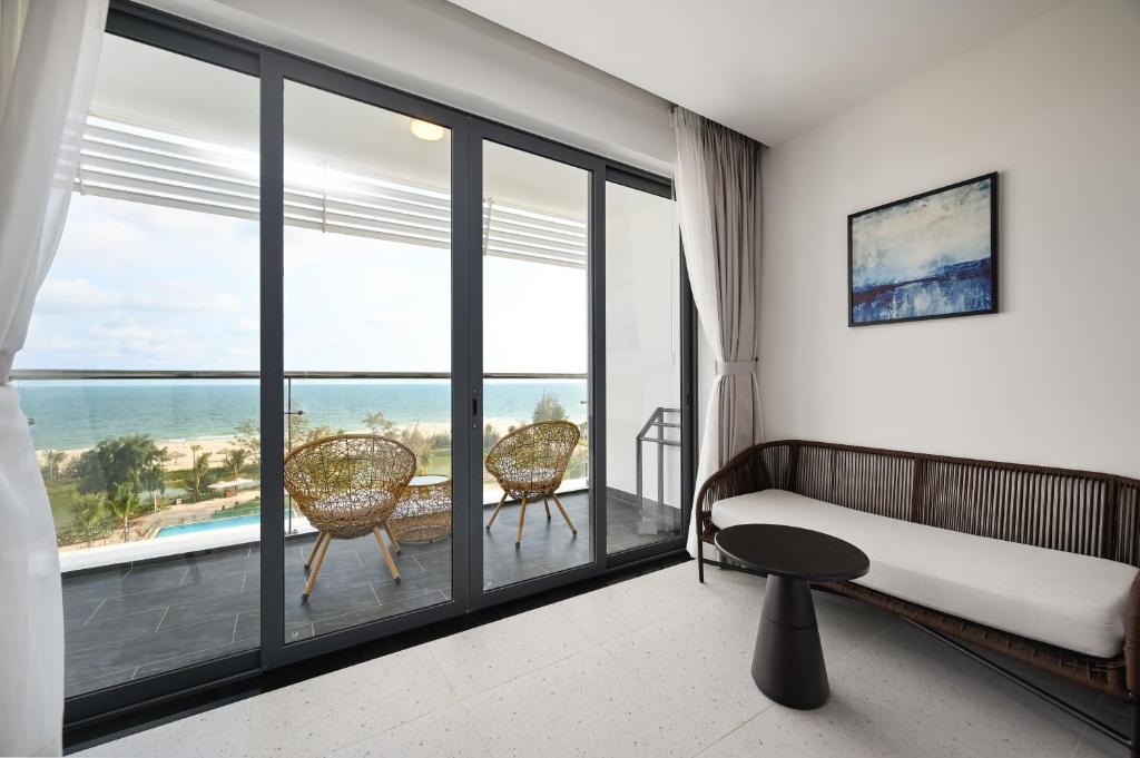 Phòng Deluxe Giường Đôi Nhìn Ra Biển