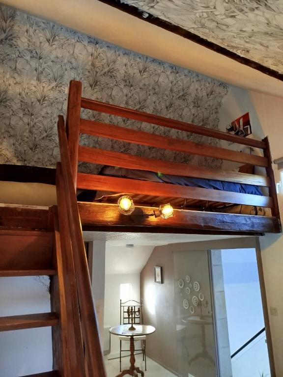 Postel nebo postele na pokoji v ubytování LE LOGIS VINEA