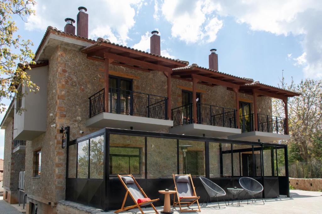 Budova, kde se hotel nachází
