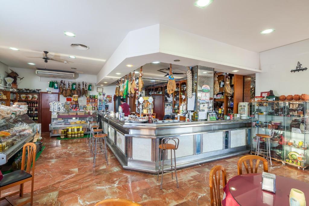 Lounge alebo bar v ubytovaní Hotel Restaurante Los Molinos
