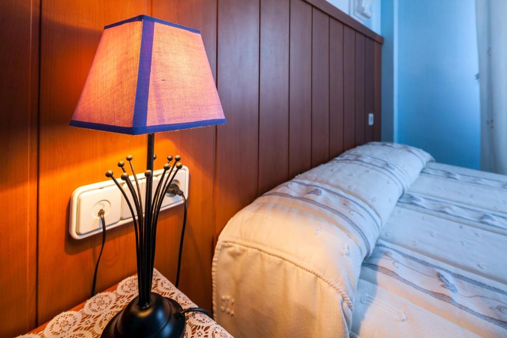 Posteľ alebo postele v izbe v ubytovaní Hotel Restaurante Los Molinos