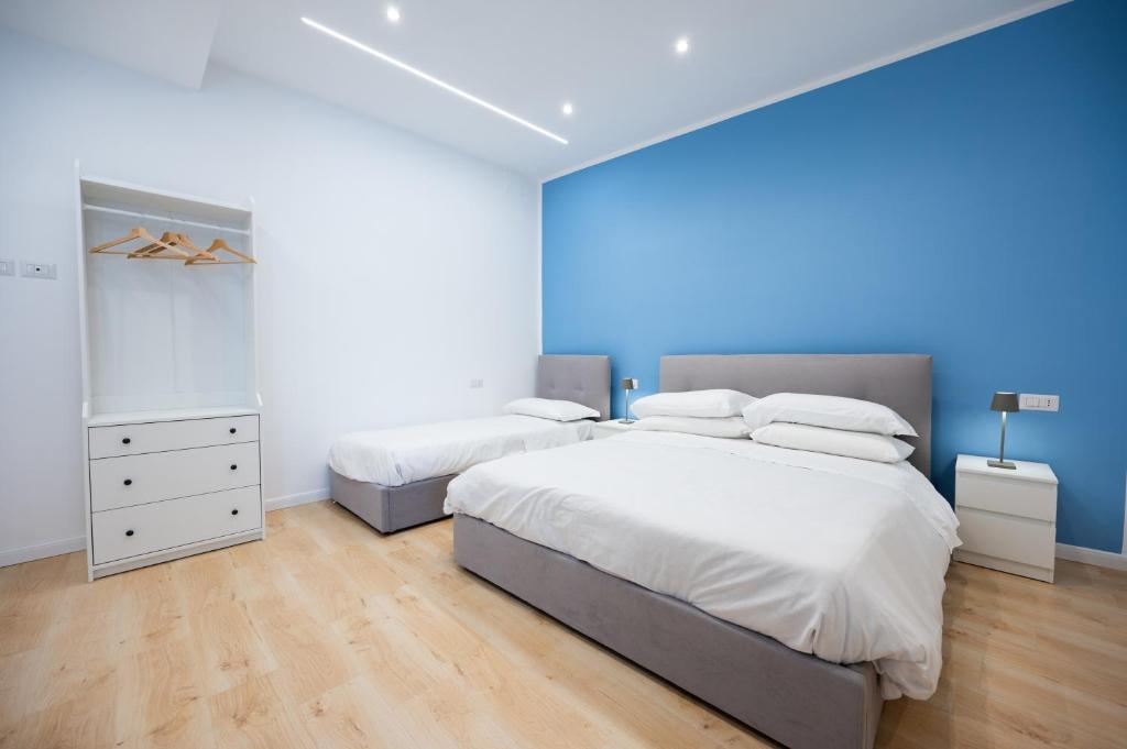 Postel nebo postele na pokoji v ubytování B&B del Sole