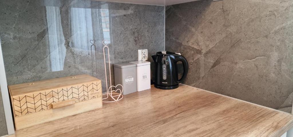 Kuchyňa alebo kuchynka v ubytovaní Apartament-Studio Polana Szaflarska