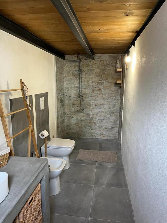 Koupelna v ubytování Villa Calimma