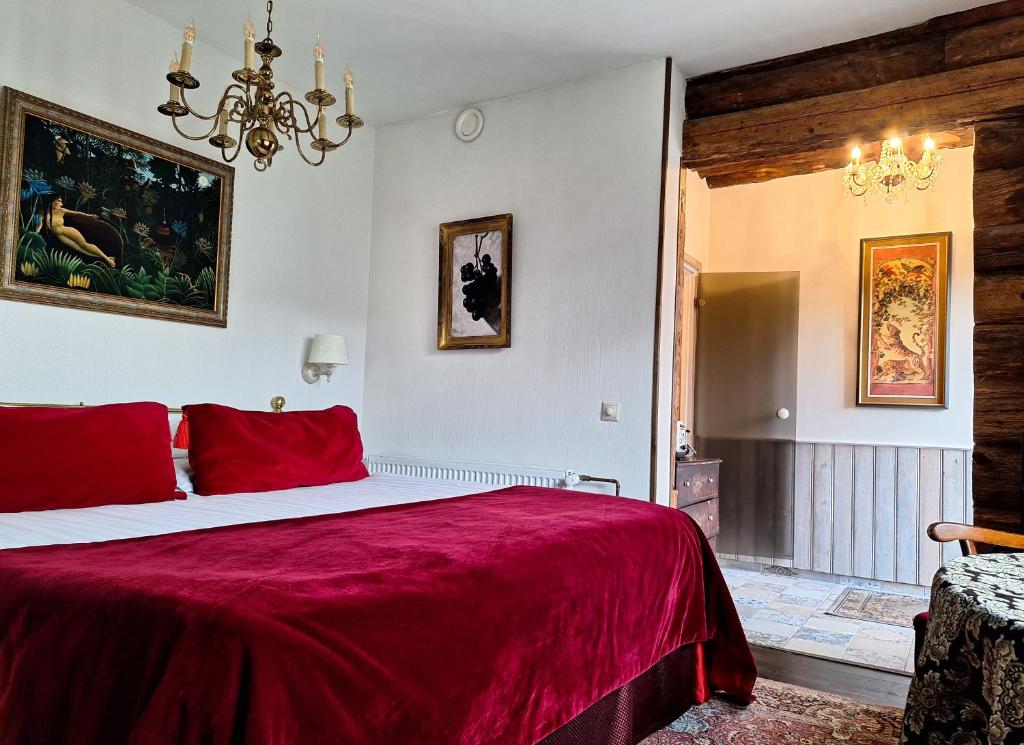 Postel nebo postele na pokoji v ubytování Vinoteegi Residents