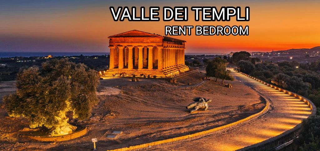 an image of a temple with the words value de templert be gmaxwell at Valle Dei Templi Rent BedRooms in Agrigento