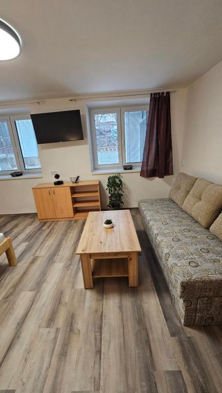 Posezení v ubytování Apartmány U Provazníka