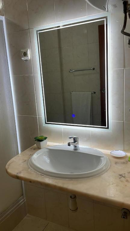 Koupelna v ubytování Felicidade Hotel