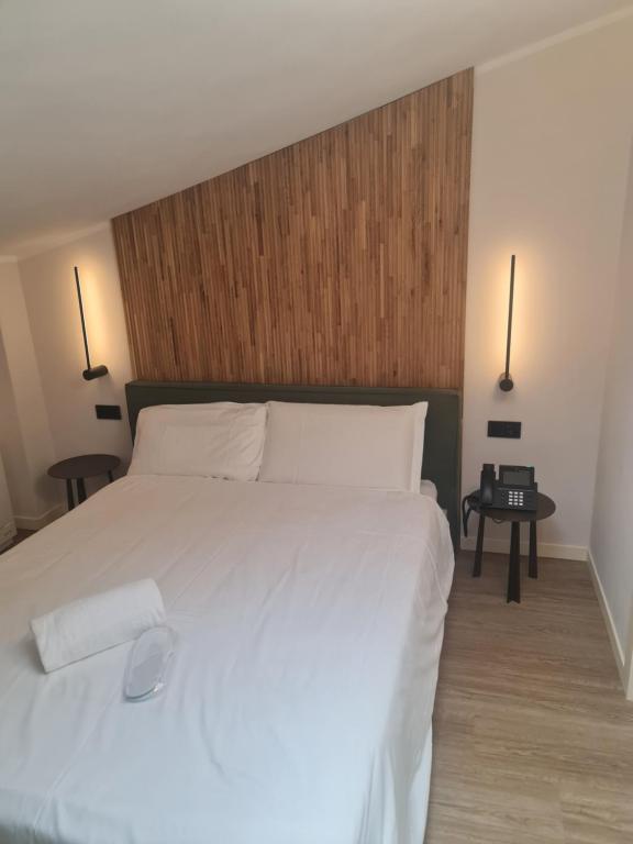 Postel nebo postele na pokoji v ubytování Hotel Miratorre superior