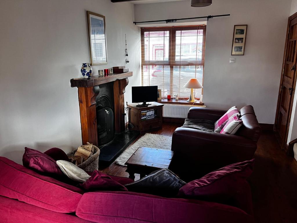 Μια τηλεόραση ή/και κέντρο ψυχαγωγίας στο No 30 Cottage , Moville